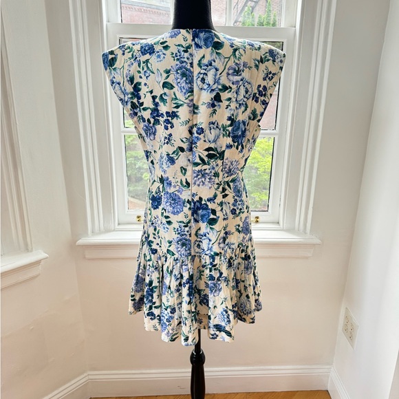 ZIMMERMAN SLEEVELESS MONCUR FLOUNCE MINI DRESS - Picture 3 of 6